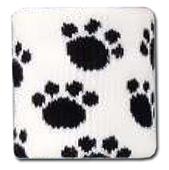 Red Lion Paw Print Wristbands Red Lion Paw Print Wristbands