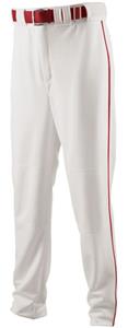 WHITE/SCARLET