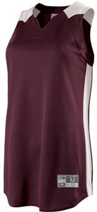 MAROON/WHITE