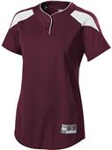 Holloway Ladies' Rage 2-Button Softball Jerseys Holloway Ladies' Rage 2-Button Softball Jerseys