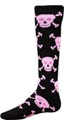 Red Lion Black/Pink Skull n' Crossbones Sock Red Lion Black/Pink Skull n' Crossbones Sock