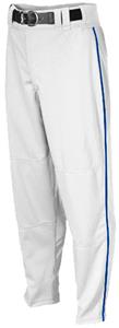 WHITE/ROYAL PIPING
