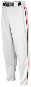 WHITE/SCARLET PIPING