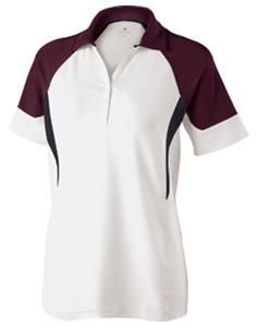 WHITE/MAROON/BLACK