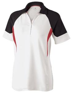 WHITE/BLACK/SCARLET