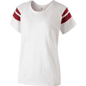 WHITE/SCARLET