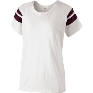 WHITE/MAROON