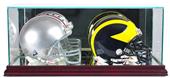 Perfect Cases "Double Mini Helmet" Display Cases Perfect Cases "Double Mini Helmet" Display Cases