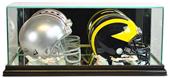 Perfect Cases "Double Mini Helmet" Display Cases Perfect Cases "Double Mini Helmet" Display Cases