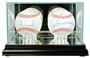 Perfect "Double Baseball" Display Cases