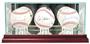 Perfect "Triple Baseball" Display Cases