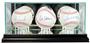 Perfect "Triple Baseball" Display Cases