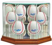 Perfect Cases "6 Baseball" Octagon Display Cases Perfect Cases "6 Baseball" Octagon Display Cases