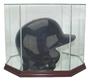 Perfect "Batting Helmet" Octagon Display Cases