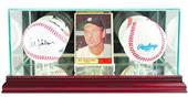 Perfect "Card and Double Baseball" Display Cases Perfect "Card and Double Baseball" Display Cases