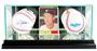 Perfect " Card and Double Baseball" Display Cases
