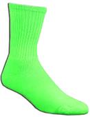 Red Lion Fluorescent Athletic Crew Socks Red Lion Fluorescent Athletic Crew Socks