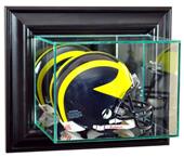 Perfect "Mini Football Helmet" Wall Display Cases Perfect "Mini Football Helmet" Wall Display Cases