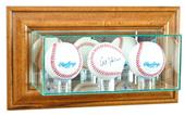 Perfect Cases "Triple Baseball" Wall Display Cases Perfect Cases "Triple Baseball" Wall Display Cases