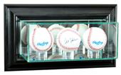 Perfect Cases "Triple Baseball" Wall Display Cases Perfect Cases "Triple Baseball" Wall Display Cases
