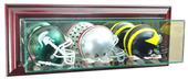 Perfect "Triple Mini Football Helmet" Wall Display Perfect "Triple Mini Football Helmet" Wall Display