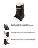 Zamst A1 Moderate Support Right Side Ankle Brace Zamst A1 Moderate Support Right Side Ankle Brace