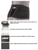 Zamst ZW-4 Light Support Thin Lumbar Belt Support