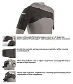 Zamst Sleeve-Style Support Shoulder Wrap Zamst Sleeve-Style Support Shoulder Wrap