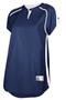 Intensity Women/Girls 2 Button Mock Mesh Jersey