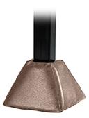 FT74 Basketball Pole "Base" Safety Gusset Padding FT74 Basketball Pole "Base" Safety Gusset Padding