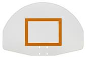 36"x54" Fan-Shaped Aluminum Basketball Backboards 36"x54" Fan-Shaped Aluminum Basketball Backboards
