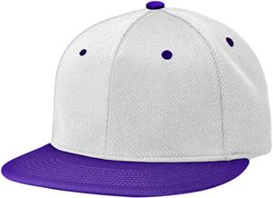 (COMBO) WHITE CROWN/PURPLE VISOR