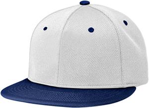 (COMBO) WHITE CROWN/NAVY VISOR