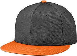 (COMBO) BLACK CROWN/ORANGE VISOR