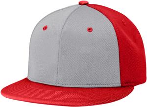 (ALTERN.) GREY FRONT PANEL/RED PANELS & VISOR