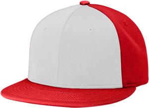 (ALTERN.) WHITE FRONT PANEL/RED PANELS & VISOR