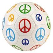 Red Lion - Multi-Color Peace Sign Soccer Balls Red Lion - Multi-Color Peace Sign Soccer Balls