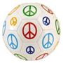 Red Lion - Multi-Color Peace Sign Soccer Balls