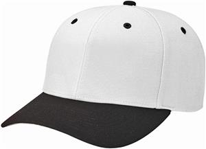 (COMBO) WHITE CROWN/BLACK VISOR