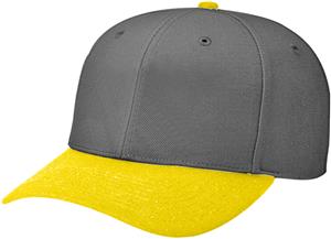 (COMBO) BLACK CROWN/GOLD VISOR