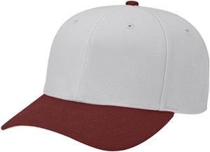 (COMBO) GREY CROWN/MAROON VISOR