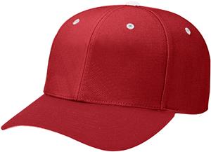 (CONTRAST) CARDINAL CROWN/WHITE BUTTON/EYELETS