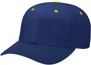 (CONTRAST) NAVY CROWN/GOLD BUTTON/EYELETS