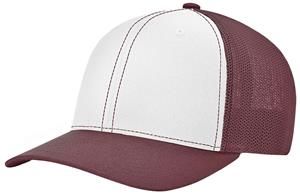 (ALTERN.) WHITE FRONT PANEL/MAROON VISOR & SIDE