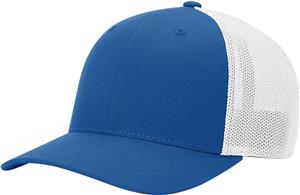 (STAND.) ROYAL CROWN & VISOR/WHITE BACK