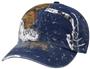 Richardson 850 Garment Washed Mothwing Camo Cap