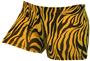 Gem Gear Gold Compression Zebra Prints Shorts