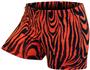 Gem Gear Orange Compression Zebra Prints Shorts