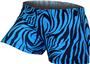 Gem Gear Turquoise Compression Zebra Prints Shorts