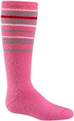 Wigwam Youth Pink Snow Swirl Knee Length Socks